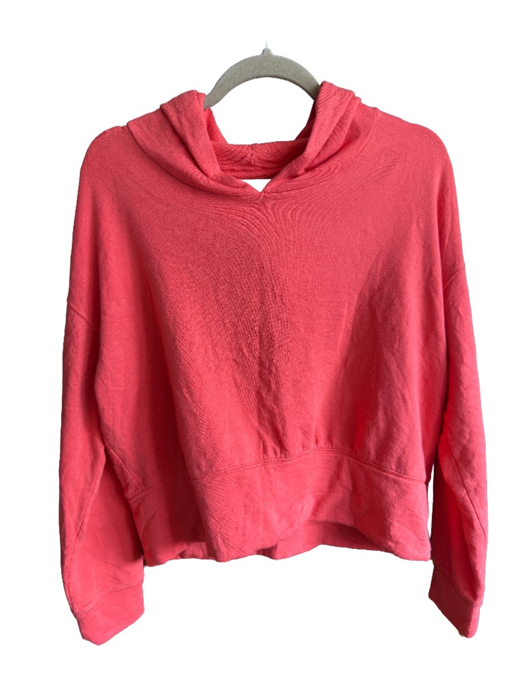 OFFLINE by Aerie Sweatshirt Hoodie Coral Size M